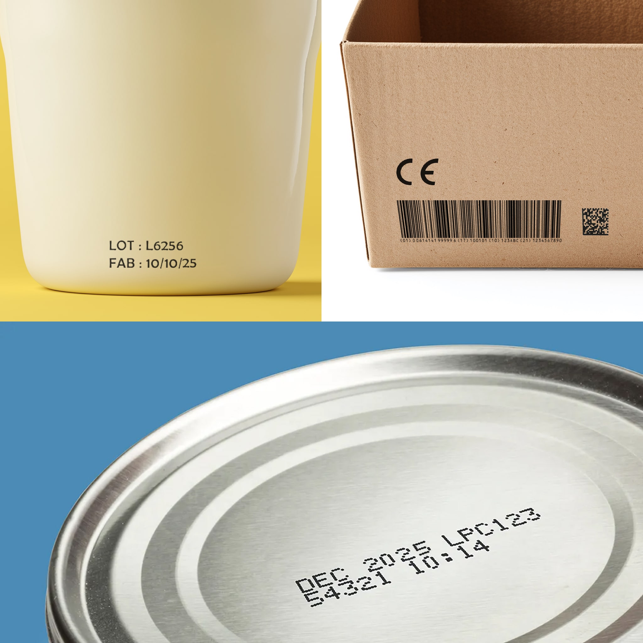 Marquage industriel & traçabilité en bout de ligne 